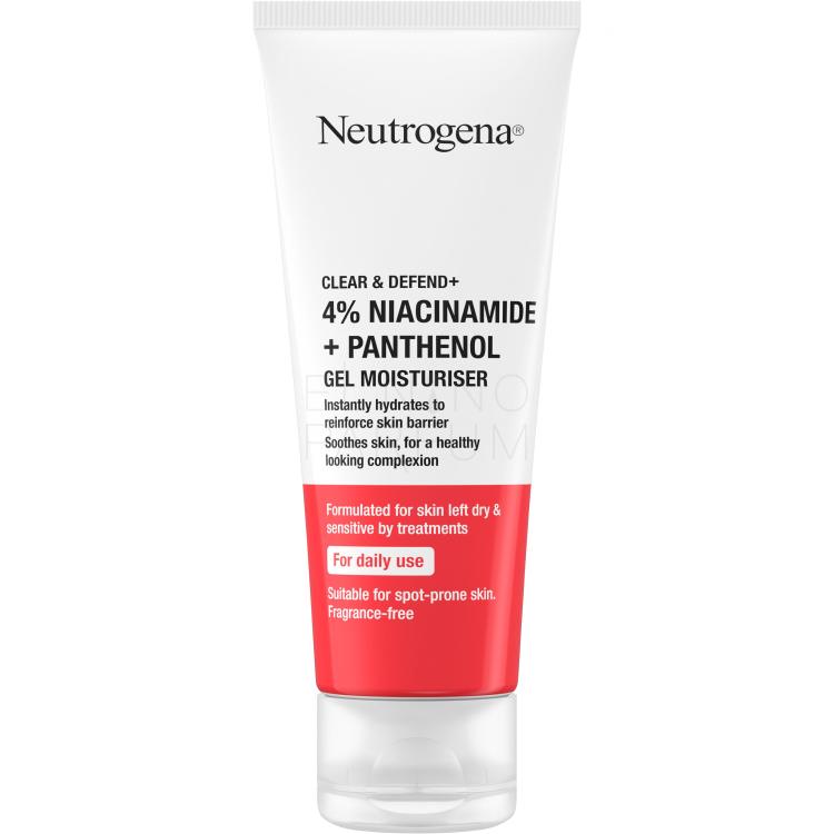 Neutrogena Clear &amp; Defend+ Gel Moisturiser Żel do twarzy 50 ml