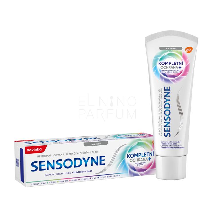 Sensodyne Complete Protection Whitening Pasta do zębów 75 ml Uszkodzone pudełko