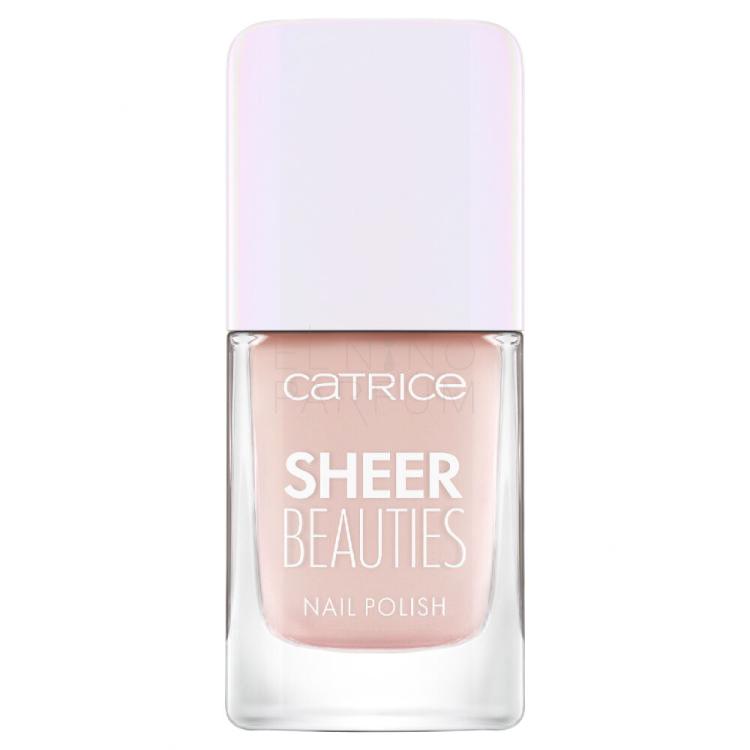 Catrice Sheer Beauties Nail Polish Lakier do paznokci dla kobiet 10,5 ml Odcień 020 Roses Are Rosy