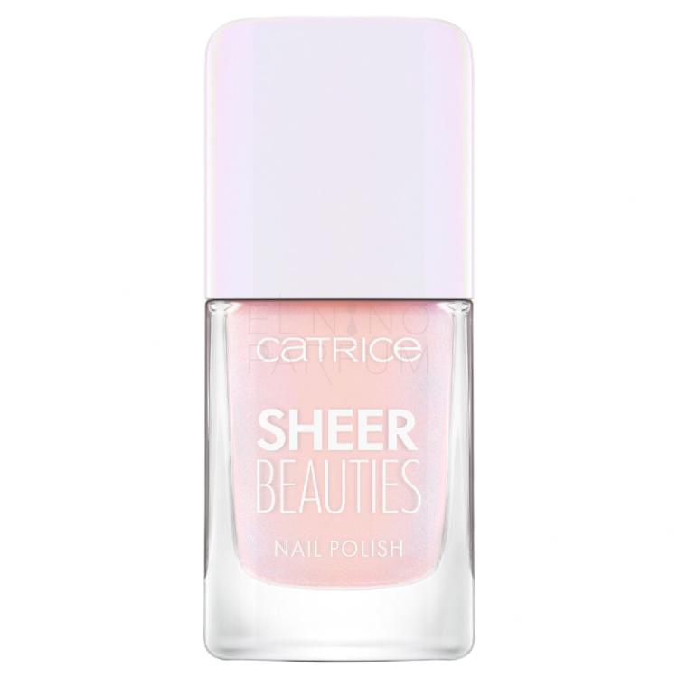 Catrice Sheer Beauties Nail Polish Lakier do paznokci dla kobiet 10,5 ml Odcień 030 Kiss The Miss