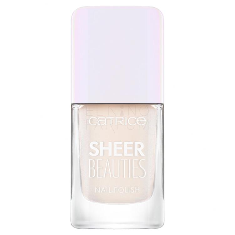 Catrice Sheer Beauties Nail Polish Lakier do paznokci dla kobiet 10,5 ml Odcień 010 Milky Not Guilty