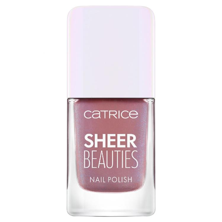 Catrice Sheer Beauties Nail Polish Lakier do paznokci dla kobiet 10,5 ml Odcień 080 To Be ContiNUDEd