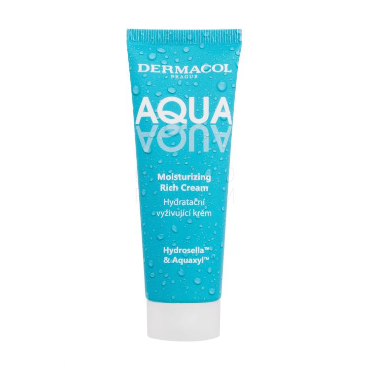 Dermacol Aqua Moisturizing Rich Cream Krem do twarzy na dzień dla kobiet 50 ml