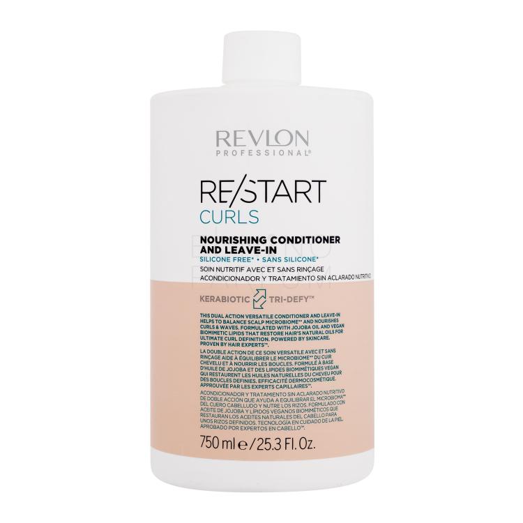 Revlon Professional Re/Start Curls Nourishing Conditioner and Leave-In Odżywka dla kobiet 750 ml