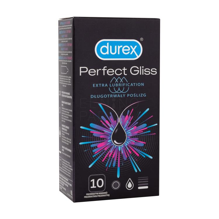 Durex Perfect Gliss Prezerwatywy dla mężczyzn Zestaw