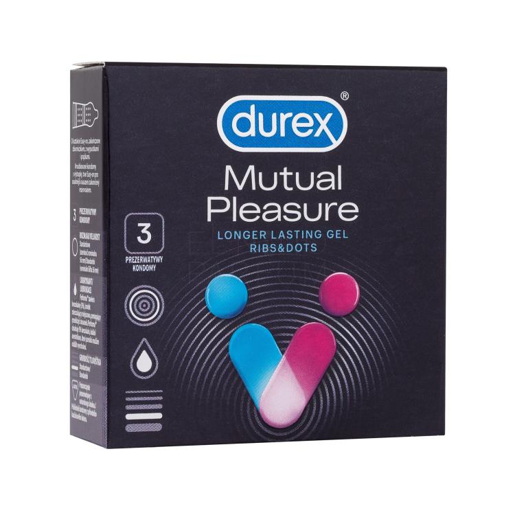 Durex Mutual Pleasure Prezerwatywy dla mężczyzn Zestaw