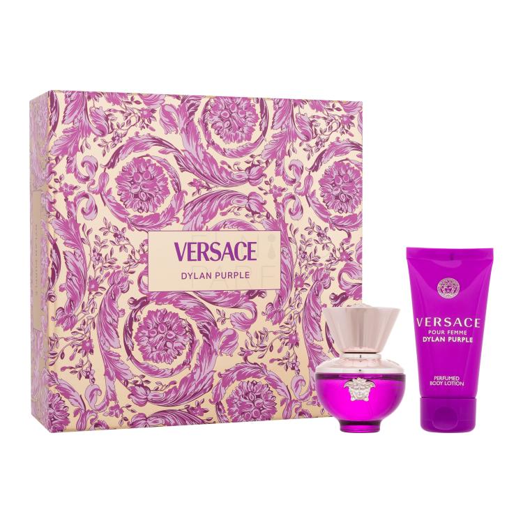 Versace Pour Femme Dylan Purple Zestaw woda perfumowana 30 ml + balsam do ciała 50 ml