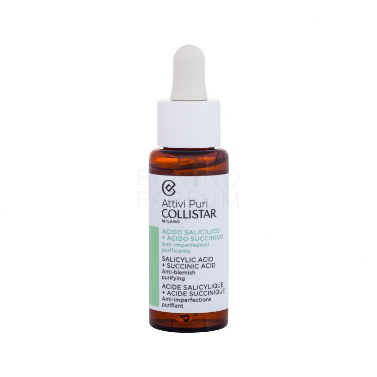 Collistar Pure Actives (Attivi Puri) Salicylic Acid + Succinic Acid Serum do twarzy dla kobiet 30 ml