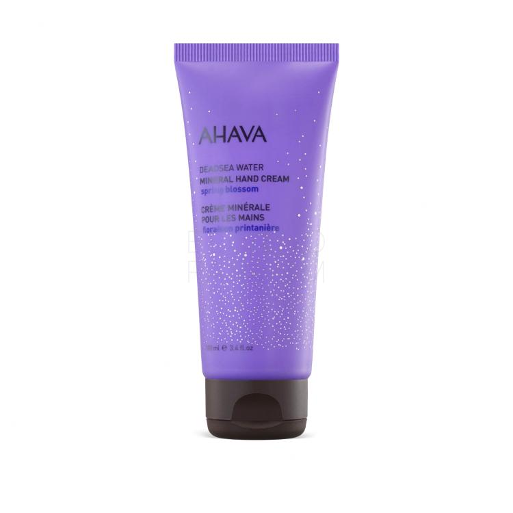 AHAVA Deadsea Water Mineral Hand Cream Spring Blossom Krem do rąk dla kobiet 100 ml