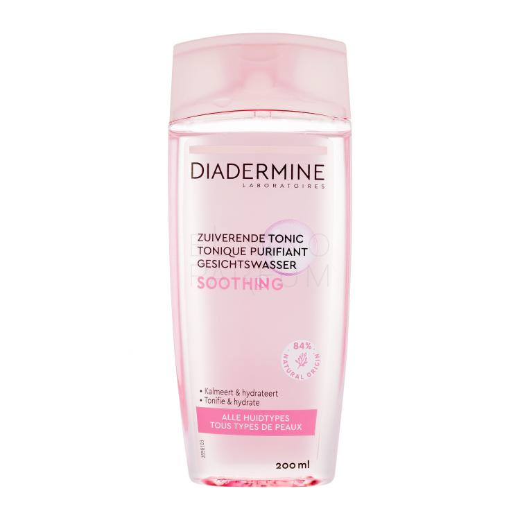 Diadermine Soothing Tonic Wody i spreje do twarzy dla kobiet 200 ml