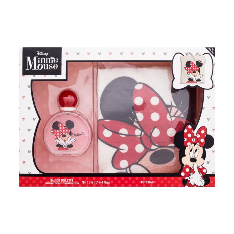 Disney Minnie Mouse Zestaw woda toaletowa 50 ml + torba Uszkodzone pudełko