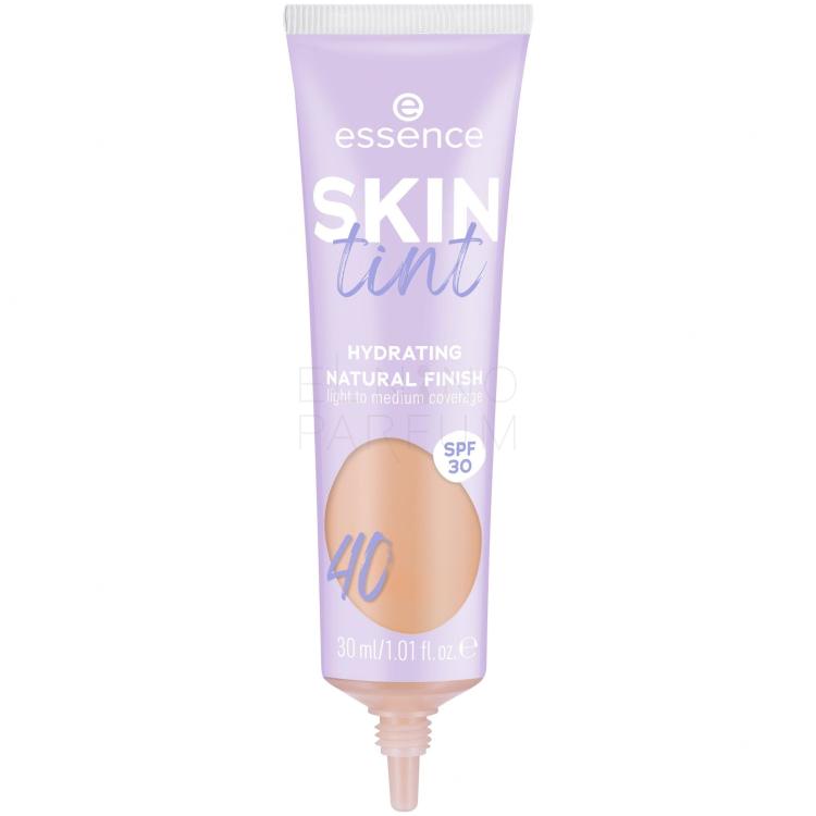 Essence Skin Tint Hydrating Natural Finish SPF30 Podkład dla kobiet 30 ml Odcień 40