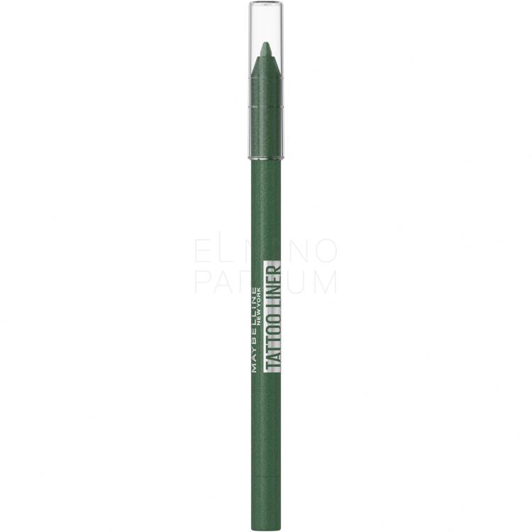 Maybelline Tattoo Liner Gel Pencil Kredka do oczu dla kobiet 1,3 g Odcień 817 Hunter Green