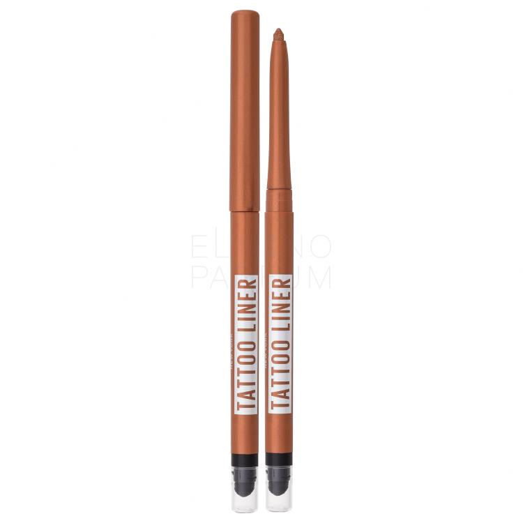 Maybelline Tattoo Liner Automatic Gel Pencil Kredka do oczu dla kobiet 0,73 g Odcień 080 Copper Nights