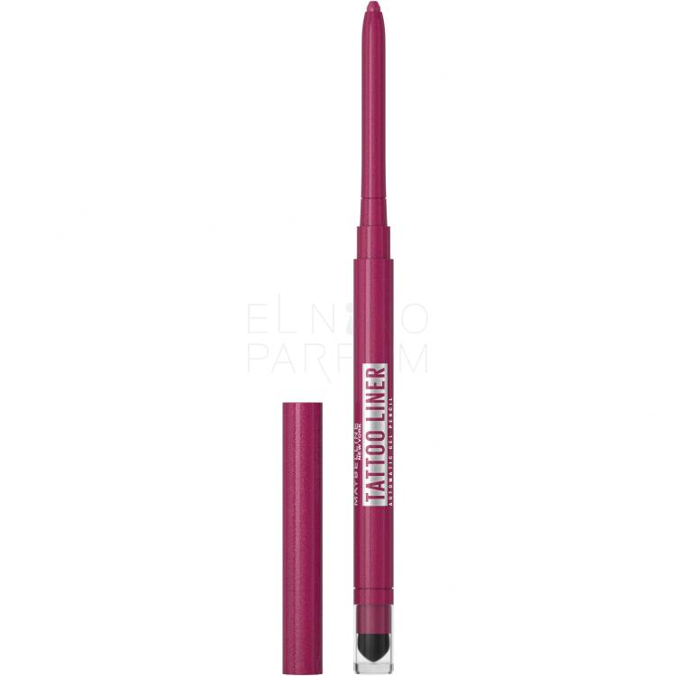 Maybelline Tattoo Liner Automatic Gel Pencil Kredka do oczu dla kobiet 0,73 g Odcień 050 Burgundy Break