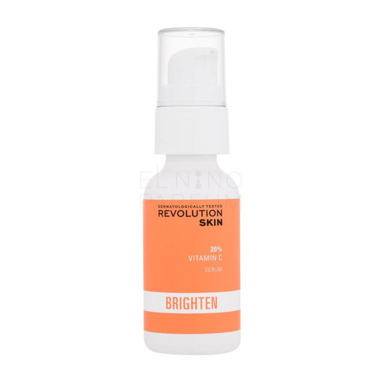 Revolution Skincare Brighten 20% Vitamin C Serum Serum do twarzy dla kobiet 30 ml