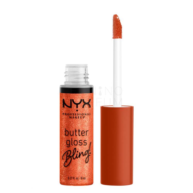 NYX Professional Makeup Butter Gloss Bling Błyszczyk do ust dla kobiet 8 ml Odcień 06 Shimmer Down