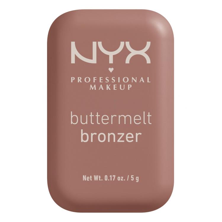 NYX Professional Makeup Buttermelt Bronzer Bronzer dla kobiet 5 g Odcień 02 All Buttad Up