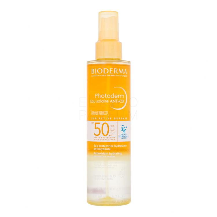 BIODERMA Photoderm Eau Solaire ANTI-OX SPF50 Preparat do opalania ciała 200 ml