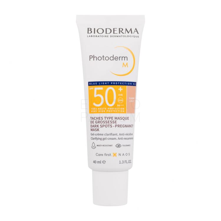 BIODERMA Photoderm M SPF50+ Preparat do opalania twarzy 40 ml Odcień Light