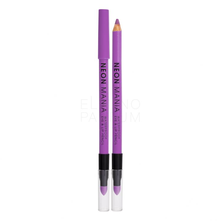 Dermacol Neon Mania Waterproof Eye &amp; Lip Pencil Kredka do oczu dla kobiet 1,1 g Odcień 3