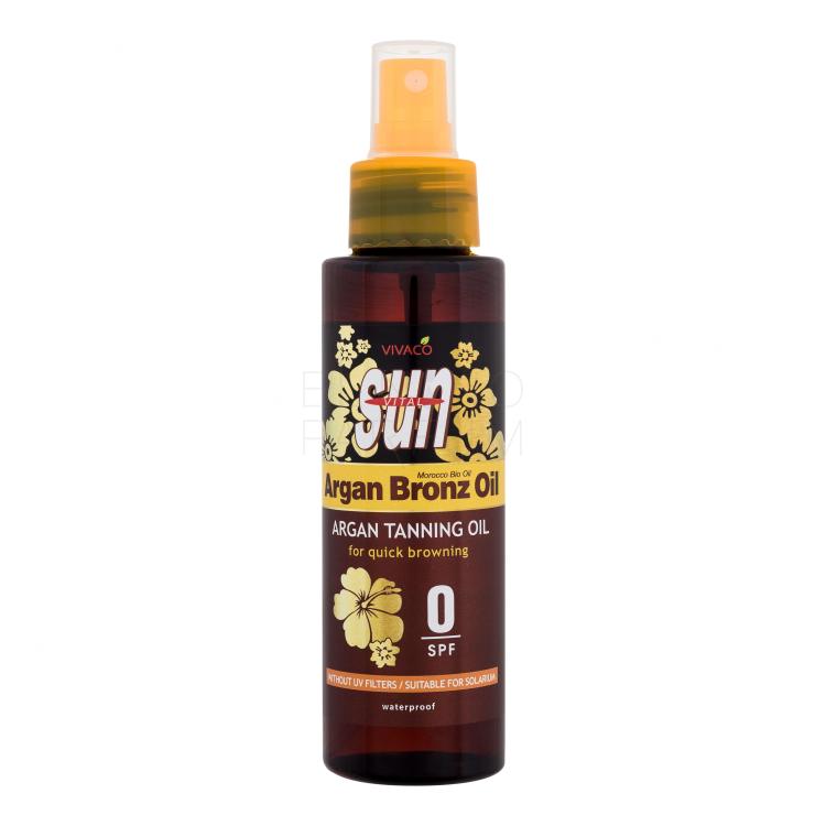 Vivaco Sun Argan Bronz Oil Tanning Oil SPF0 Preparat do opalania ciała 100 ml