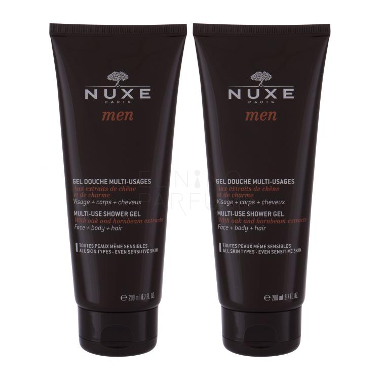 NUXE Men Multi-Use Żel pod prysznic dla mężczyzn 2x200 ml