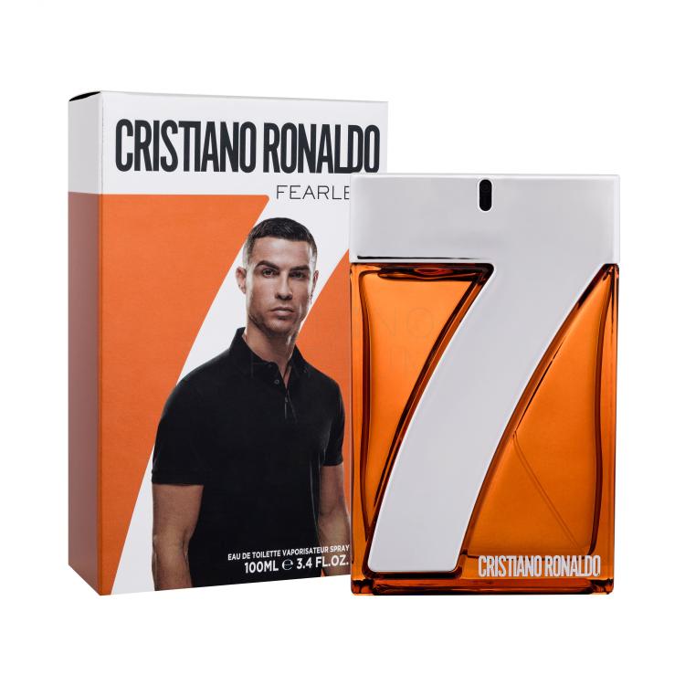 Cristiano Ronaldo CR7 Fearless Woda toaletowa dla mężczyzn 100 ml Uszkodzone pudełko