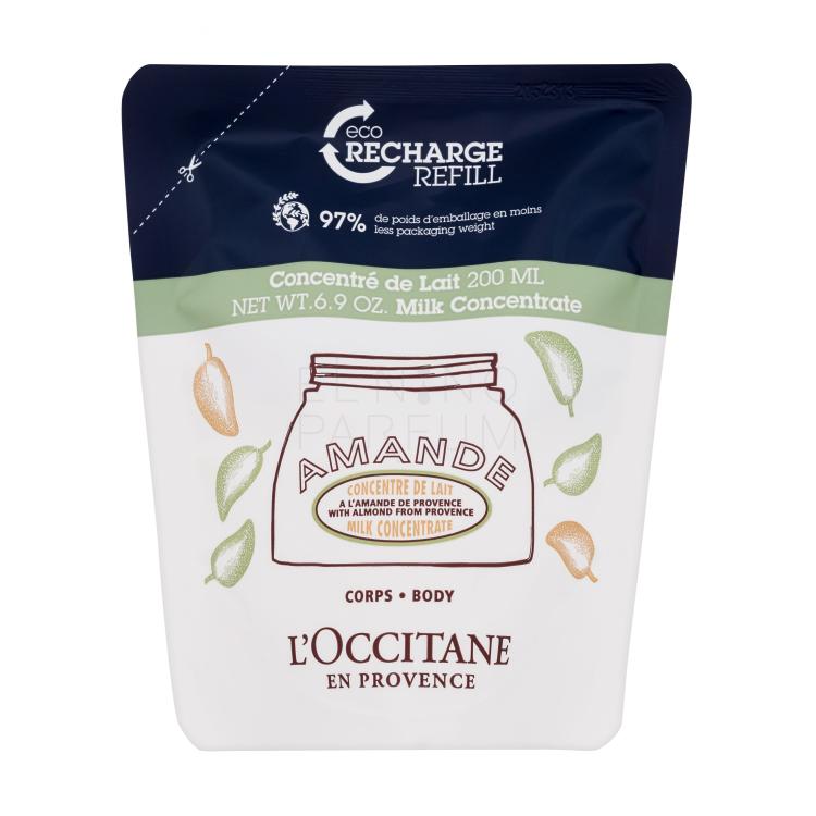 L&#039;Occitane Almond (Amande) Milk Concentrate Krem do ciała dla kobiet Napełnienie 200 ml