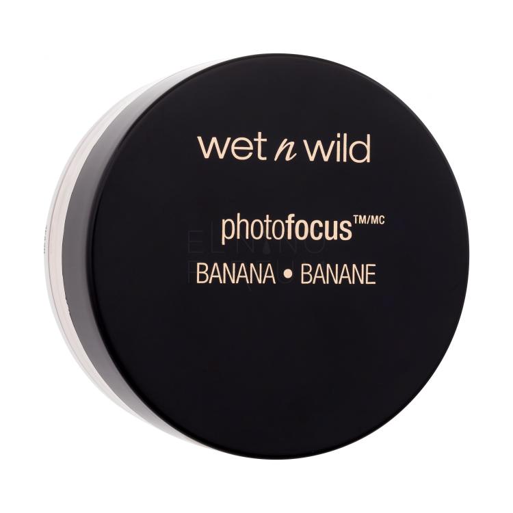 Wet n Wild Photo Focus Loose Setting Powder Puder dla kobiet 20 g Odcień Banana