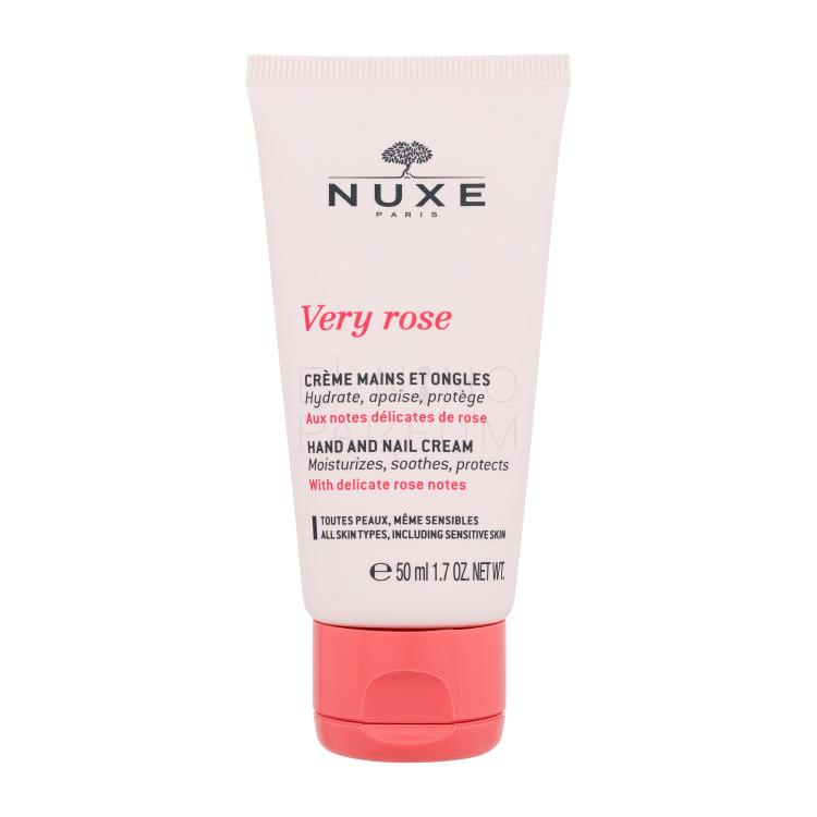 NUXE Very Rose Hand And Nail Cream Krem do rąk dla kobiet 50 ml