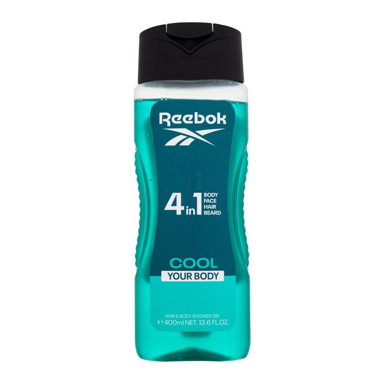 Reebok Cool Your Body Żel pod prysznic dla mężczyzn 400 ml