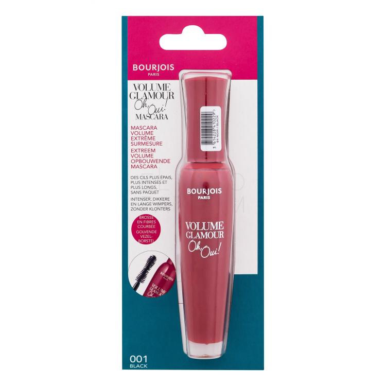 BOURJOIS Paris Volume Glamour Oh, Oui! Tusz do rzęs dla kobiet 7 ml Odcień 001 Black