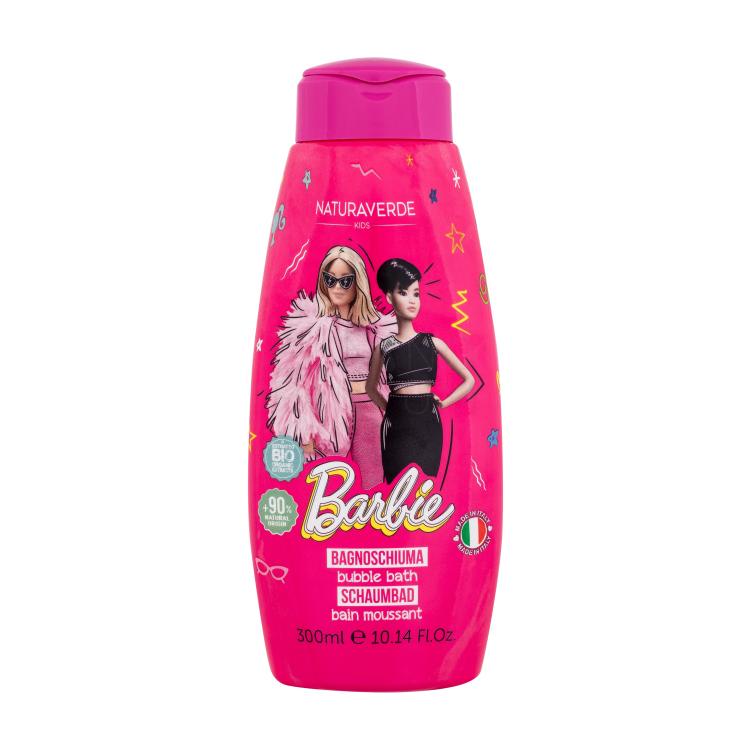 Naturaverde Barbie Bubble Bath Pianka do kąpieli dla dzieci 300 ml