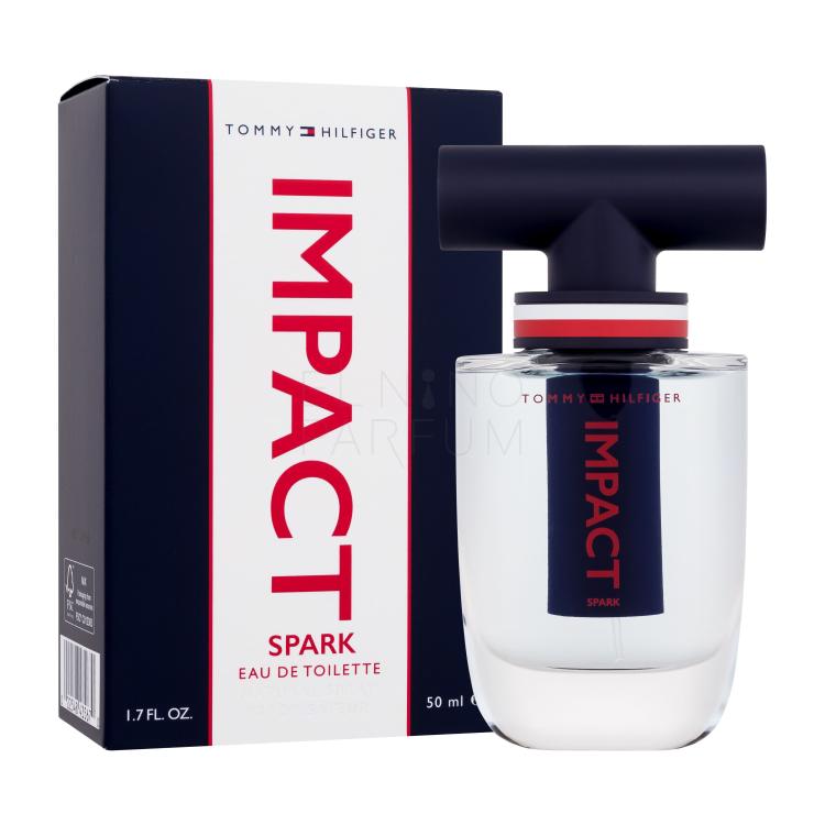 Tommy Hilfiger Impact Spark Woda toaletowa dla mężczyzn 50 ml Uszkodzone pudełko