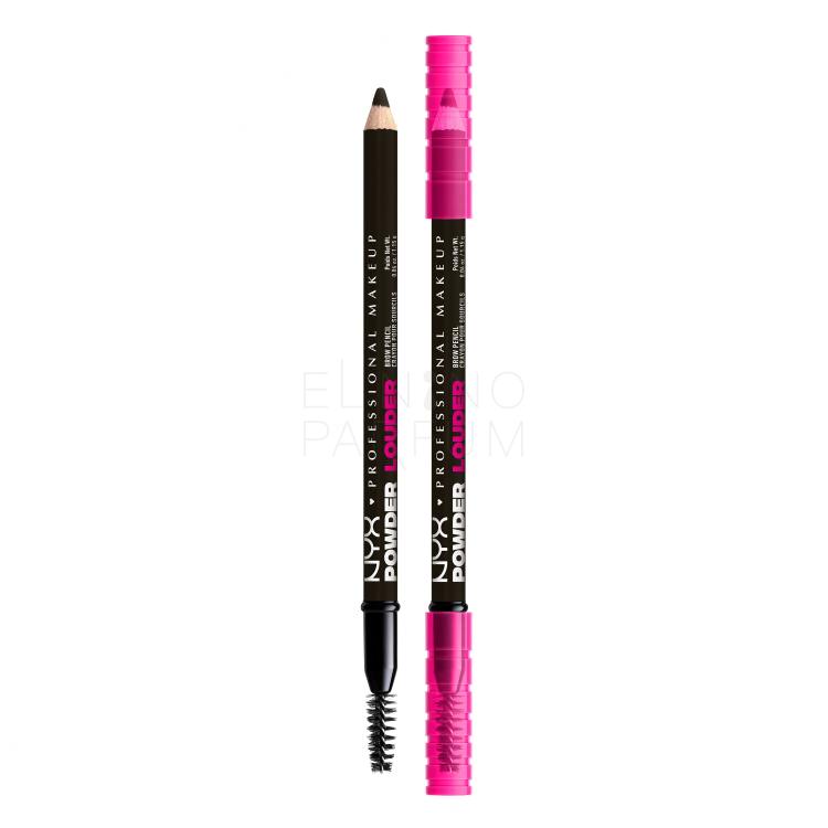 NYX Professional Makeup Powder Louder Brow Pencil Kredka do brwi dla kobiet 1,15 g Odcień 09 Black