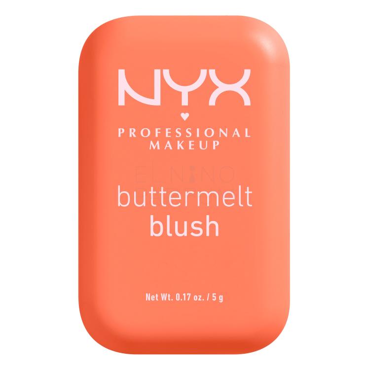 NYX Professional Makeup Buttermelt Blush Róż dla kobiet 5 g Odcień 03 Sooner The Butta