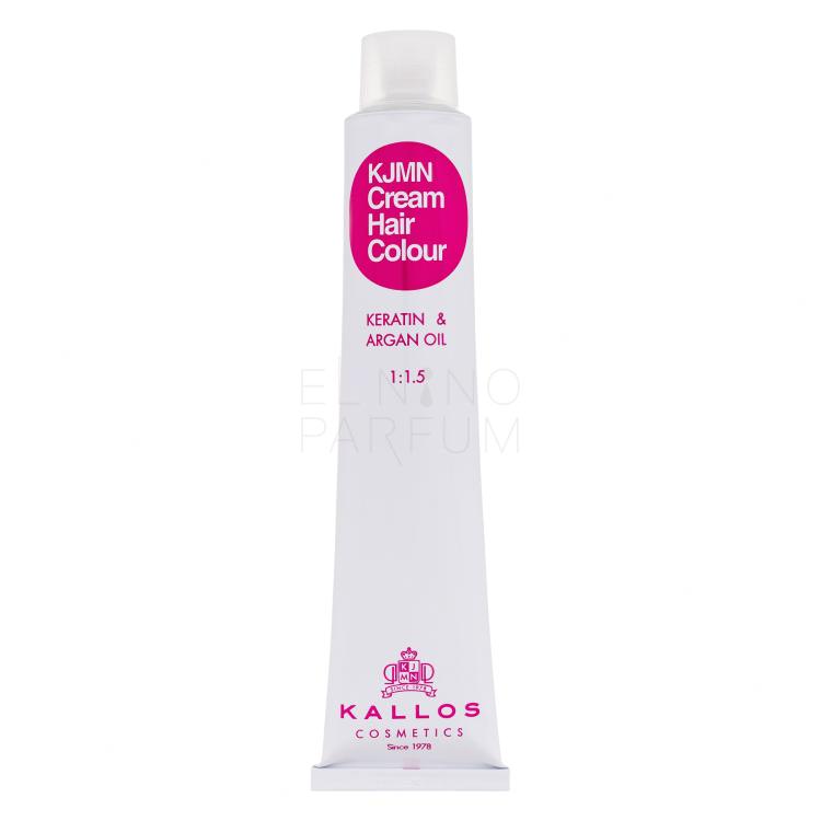 Kallos Cosmetics KJMN Cream Hair Colour Keratin &amp; Argan Oil Farba do włosów dla kobiet 100 ml Odcień 6.20 Dark Violet Blond