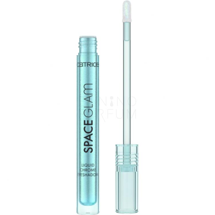 Catrice Space Glam Liquid Chrome Eyeshadow Cienie do powiek dla kobiet 2,2 ml Odcień 010 Milky Way