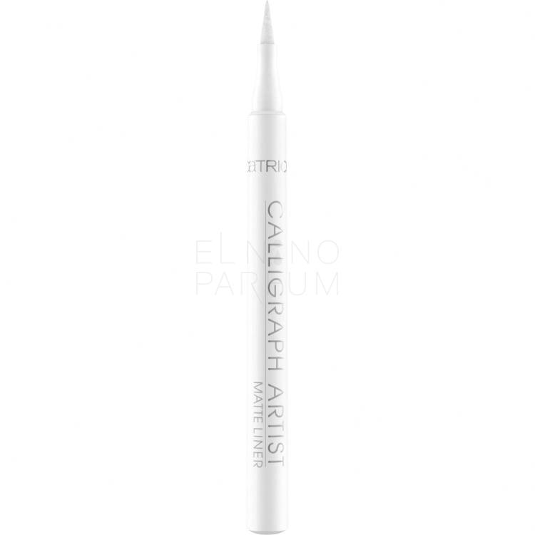 Catrice Calligraph Artist Matte Eyeliner dla kobiet 1,1 ml Odcień 070 Snow White