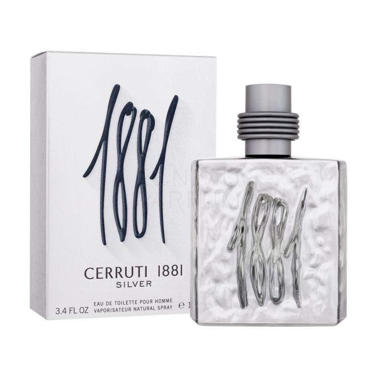 Nino Cerruti Cerruti 1881 Silver Woda toaletowa dla mężczyzn 100 ml Uszkodzone pudełko