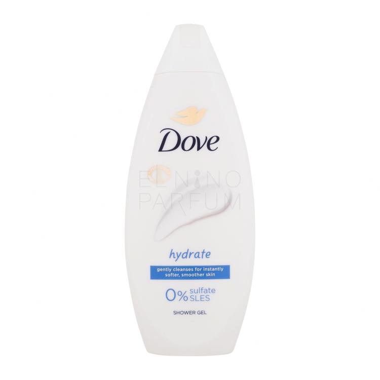 Dove Hydrate Body Wash Żel pod prysznic dla kobiet 250 ml