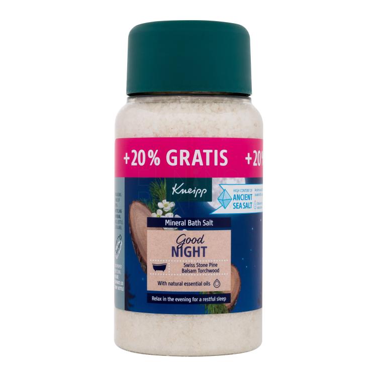 Kneipp Good Night Mineral Bath Salt Sól do kąpieli 600 g