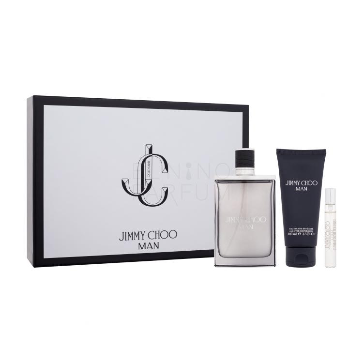 Jimmy Choo Man SET1 Zestaw woda toaletowa 100 ml + żel pod prysznic 100 ml + woda toaletowa 7,5 ml