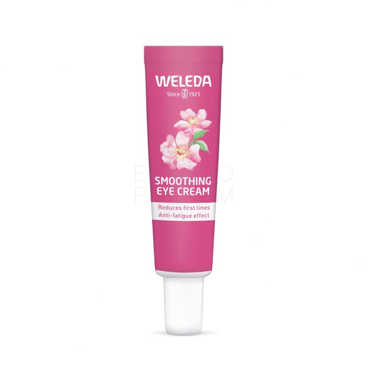 Weleda Wild Rose &amp; White Tea Smoothing Eye Cream Krem pod oczy dla kobiet 12 ml