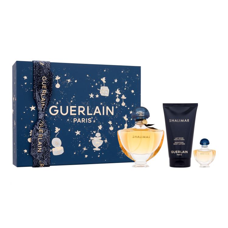 Guerlain Shalimar Zestaw woda perfumowana 50 ml + woda perfumowana 5 ml + mleczko do ciała 75 ml