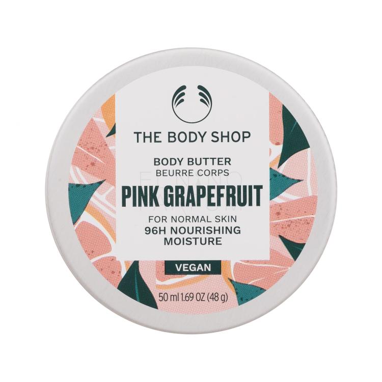 The Body Shop Pink Grapefruit Body Butter Masło do ciała dla kobiet 50 ml