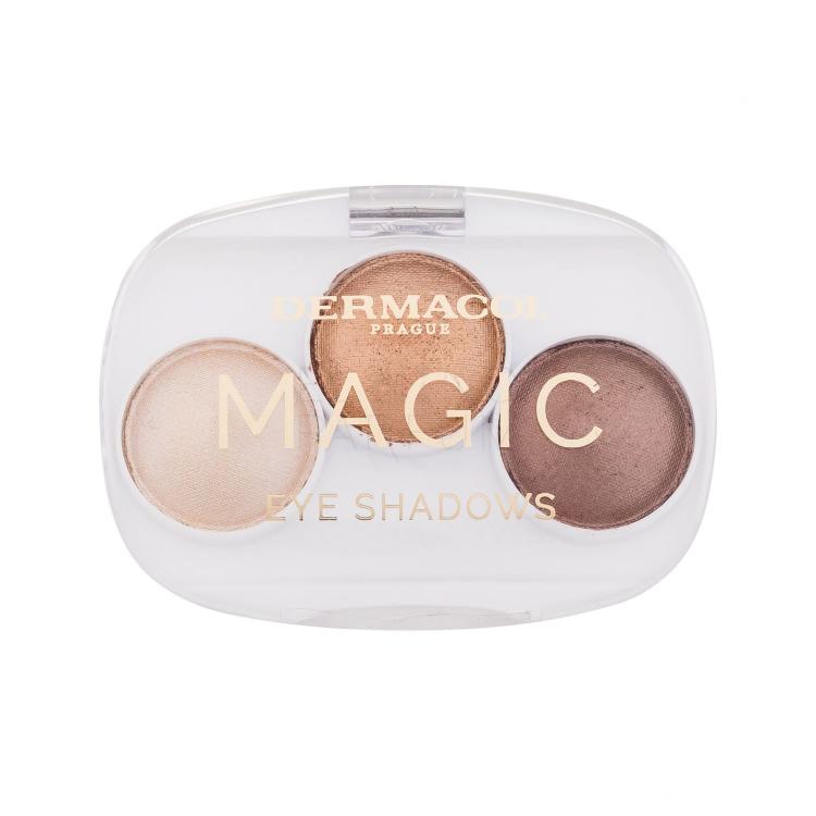 Dermacol Magic Eye Shadows Cienie do powiek dla kobiet 4,2 g Odcień 1