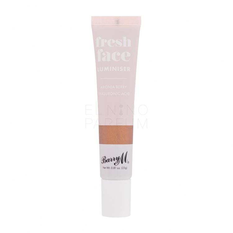 Barry M Fresh Face Luminiser Rozświetlacz dla kobiet 23 g Odcień Bronze