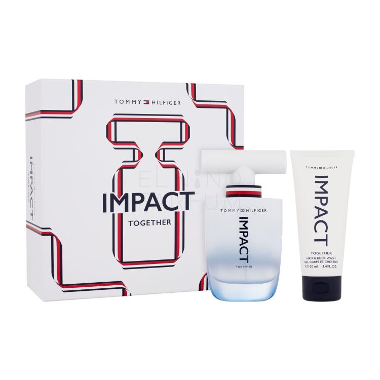 Tommy Hilfiger Impact Together Zestaw woda toaletowa 100 ml + żel pod prysznic 100 ml